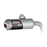 00-12 YAMAHA TTR125L: BBR D2 EXHAUST SYSTEM - SILVER by BBR Motorsports