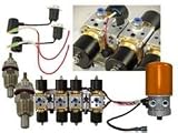 Air Dryer, Filters Air Dryer with 100Watt Heater/Valve Heater Combo, Drys the air, Automatically expels water, keeps your valves at 72 Degrees. Mounts between compressor and airtank.