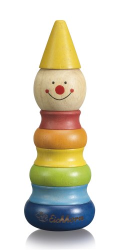 Imagen principal de Eichhorn 100004911 - Juguete apilable de madera (17,5 cm) (Simba Dickie)