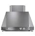 ZV30TSFSS Professional Tapered-Sided Wall Mount Canopy Range Hood with Internal Blower 4-Speed Fan