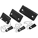 Leather Biker Wallets | Biker Wallets | Men's Biker Wallets | Men's Chain Wallets | Men's Leather Chain Wallets | Large Men's Wallets - River Road Leather Biker Chain Wallet - Large/Black