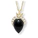 Onyx Pear-Shaped Pendant