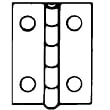 National Mfg. N211326 Solid Brass Butt Hinges