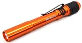 TerraLUX LED 2AAA Penlight - 80 Lumens- High CRI LED- Orange Finish