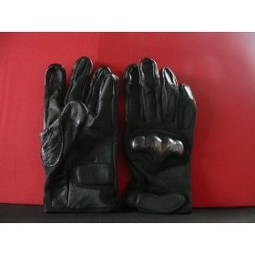 KEVLAR TACTICAL GLOVES WITH HARD KNUCKLES SIZE EXTRA LARGE - GOATSKIN LEATHER