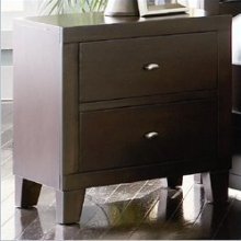 Loretta Nightstand in Deep Coaster 201512