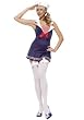 2PC Sailor Cadet Brat Sexy Holiday Party Costume