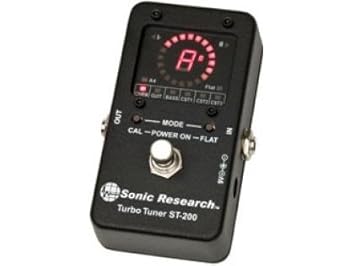 【クリックで詳細表示】【取得NG】Sonic Research ST-200 Strobe Tuner Stomp Box 並行輸入品： 楽器