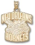 New Orleans Hornets Logo 5/8". Gold Plated Charm/Pendant