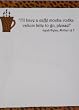"I'll Have the Caffe Mocha Vodka Valium Late to Go, Please!" Magnetic Notepad