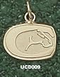 Univ Of Cal-Davis Horse Head 3/8" Charm/Pendant