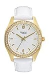 Caravelle Swarovski&reg; Crystals Silver-white Dial Women's watch #44L102
