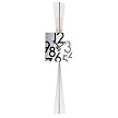 Stainless Steel Pendulum Wall Clock