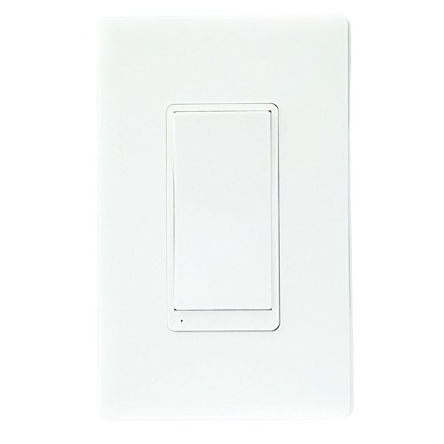 Enerwave ZW3K-W 3 Way Z Wave Auxillary Switch Addon to Enerwave Z-Wave Switches and Z-Wave Dimmers Wireless Home Automation, 120VAC 60Hz, NEUTRAL WIRING REQUIRED, White