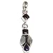 Silver Locket with Chain Multi Gemstone Jewelry 1.75 Inches (gpndt040)