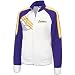 adidas Los Angeles Lakers Ladies White Court Series Track Jacket
