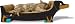 dachshund5 - Imperial Cat Animal Scratch n Shapes Dachshund