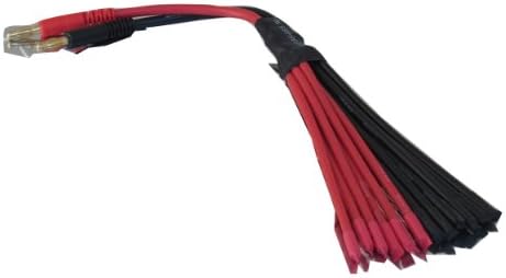 Parallel Charge Lead, Bare Leads (6 battery)