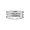 Sterling Silver Ask Believe Receive Stackable Ring Size 6