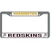 NIB Washington Redskins NFL Car License Plate Frame