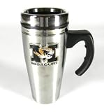 Missouri Tigers Stainless Steel Travel Mug