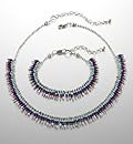 Limited Collection Fringe Necklace & Bracelet Set