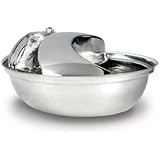 Pioneer Pet Stainless Steel  Fountain Raindrop Design , 60oz