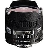 Nikon 16mm f/2.8D AF Fisheye-Nikkor Lens with Hood & Set of 39mm Filters -  ....