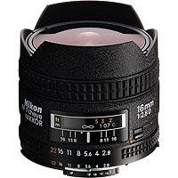 Nikon 16mm f/2.8D ED AF Nikkor Lens - Gray Market