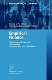 Empirical Finance: Modelling and Analysis of Emerging Financial and Stock Markets (Contributions to Economics)