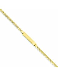 14K Gold ID Bracelet 7 Inches