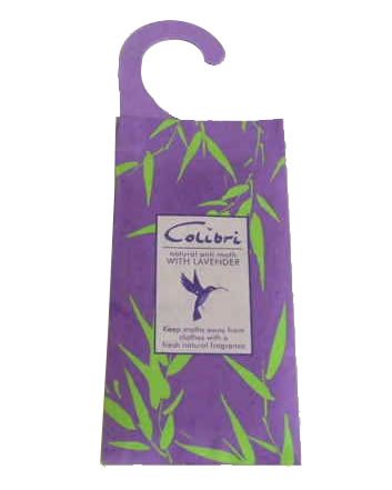 Colibri Natural Anti Moth Hanging Sachet with Lavender