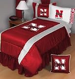 NCAA Nebraska Huskers - 5pc BED IN A BAG - Queen Bedding Set