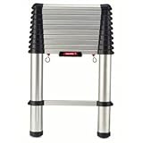 Tools: Medium picture for Telesteps 10 1/2 Foot 250 Pound Duty Rating Aluminum Telescoping Extension Ladder #1400T