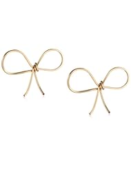 By Boe "Reminder Bow Earrings " 14k Gold Filled