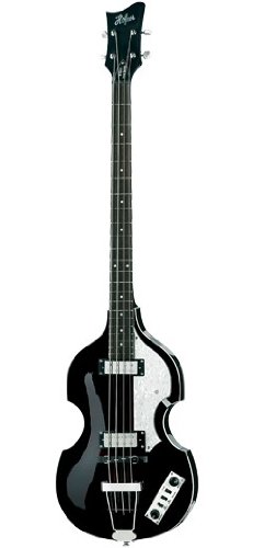Hofner Icon Series Vintage Violin Bass Transparent Black
