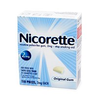 Nicorette 2mg Original Gum, 110 pcs.