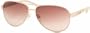 Ralph RA 4004 Sunglasses Styles - Gold/Cream Brown Gradient Frame, RA4004-101...