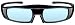 Panasonic TY-ER3D4ME Aktive Shutterbrille f�r 3D f�r Smart VIERA 2012, aufladbar, Gr��e M