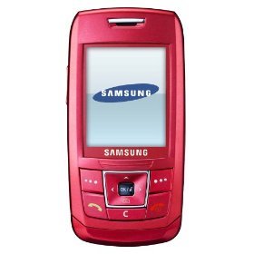Samsung E250 Pink On Vodafone PAYG Mobile Phone