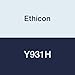 Ethicon Y931H MONOCRYL Poliglecaprone Absorbable Suture for CP-1, CT-1 Needle, Double Armed, 54" Length, 1 Strands, 3-0 Size, Undyed (Pack of 36)