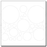 White Polka Dot Wall Decor Transfer Stickers Mural