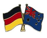  : 5er Pack Deutschland - Australien  Freundschaftspin Pin Flagge
