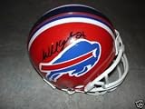 Willis McGahee Autographed Buffalo Bills mini helmet w/ COA