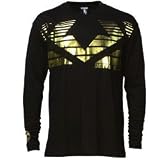 Denver Nuggets Black Metallic Long Sleeve T-shirt
