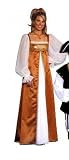 Golden Maiden Deluxe Renaissance Costume Gown