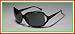 AUTHENTIC LUCKY BRAND UTOPIA BLACK/GRAY OVERSIZED SUNGLASSES - womens/ladies