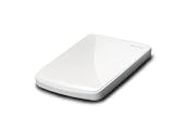 Buffalo Technology MiniStation Cobalt 320 GB USB 2.0 Slim Portable Hard Drive with TurboUSB HD-PE320U2/WH (Pearl White)