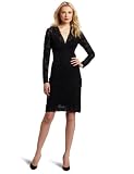 Nicole Miller Long Sleeve Lace Dress