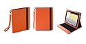 Tunewear Tunefolio Versatile Notebook-Style iPad Case with  Adjustable Screen Feature for Comfortable Viewing and Typing - Camel